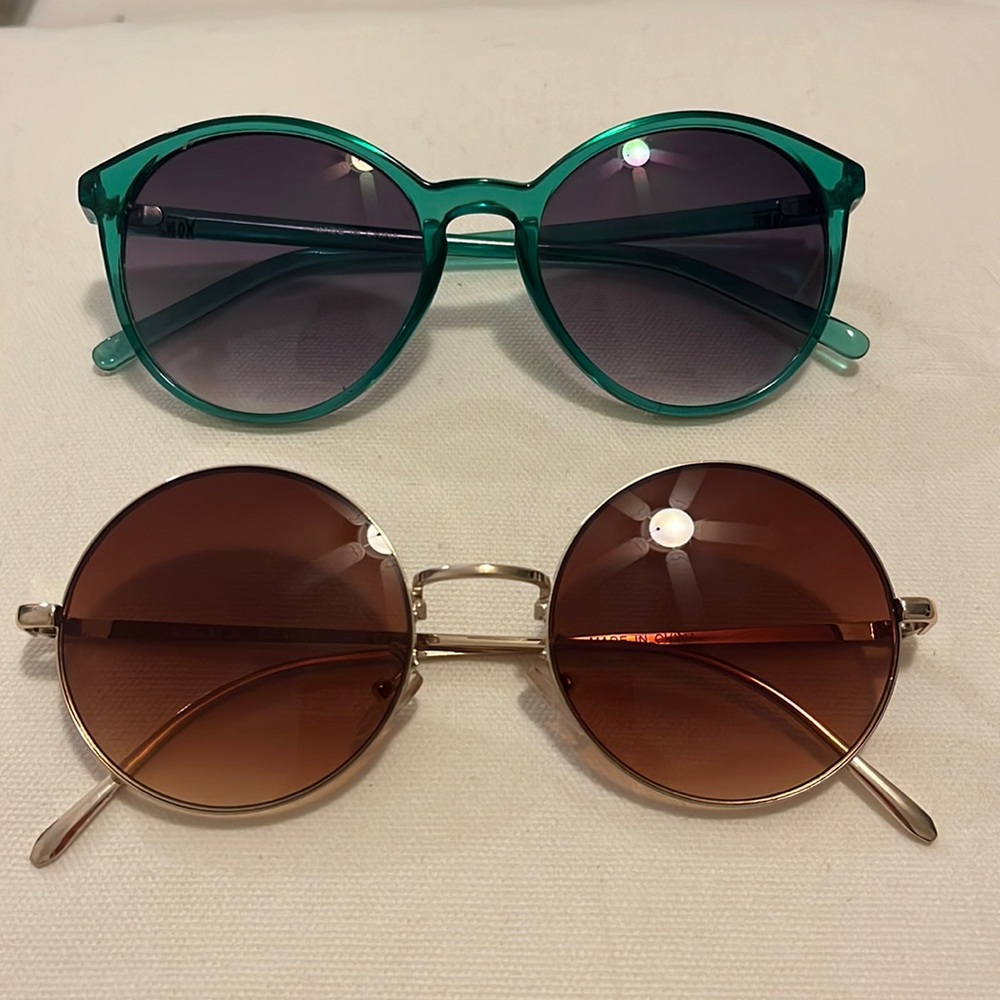 Vans and Zara sunglasses